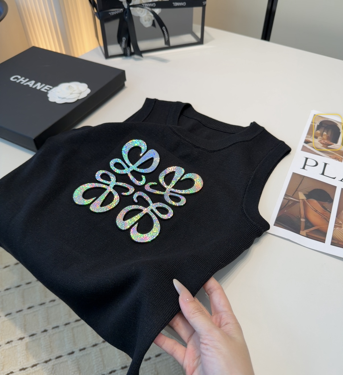 罗意威背心，搭外套单穿超🔥爆均码