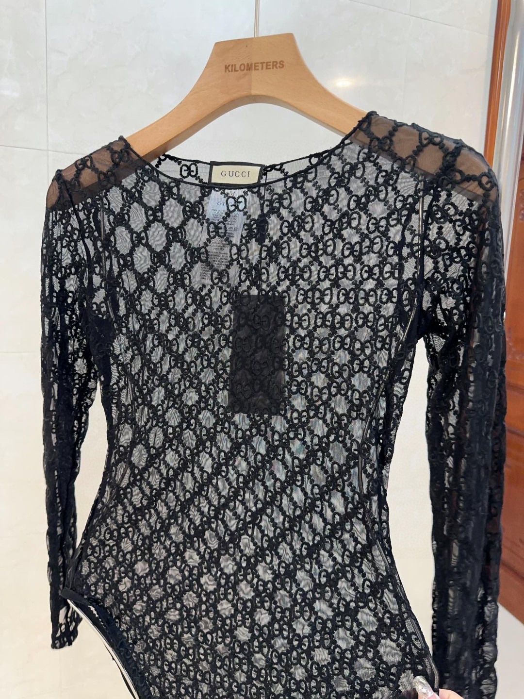 古奇泳衣，时尚潮人必备！实物超级好看！海边度假拍照超级好！SML