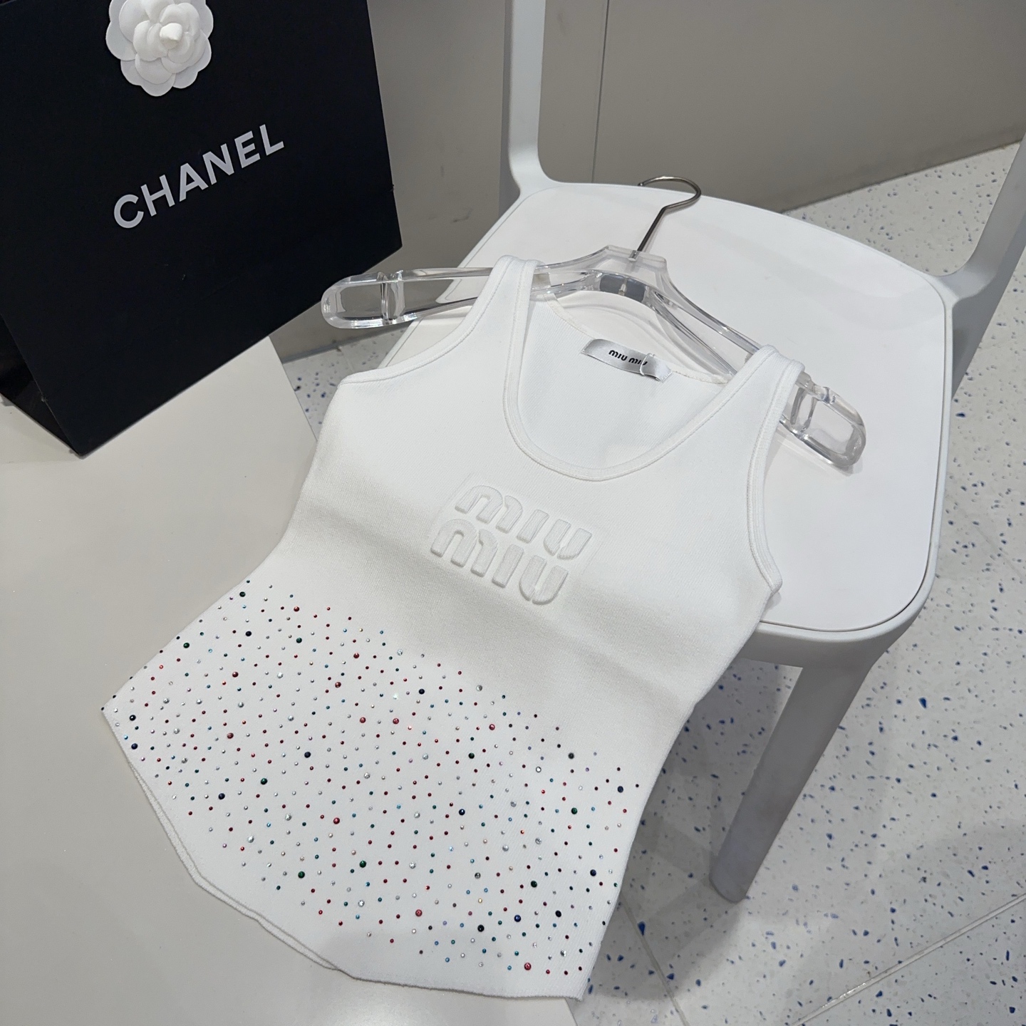 miumiu背心，搭外套单穿超🔥爆均码