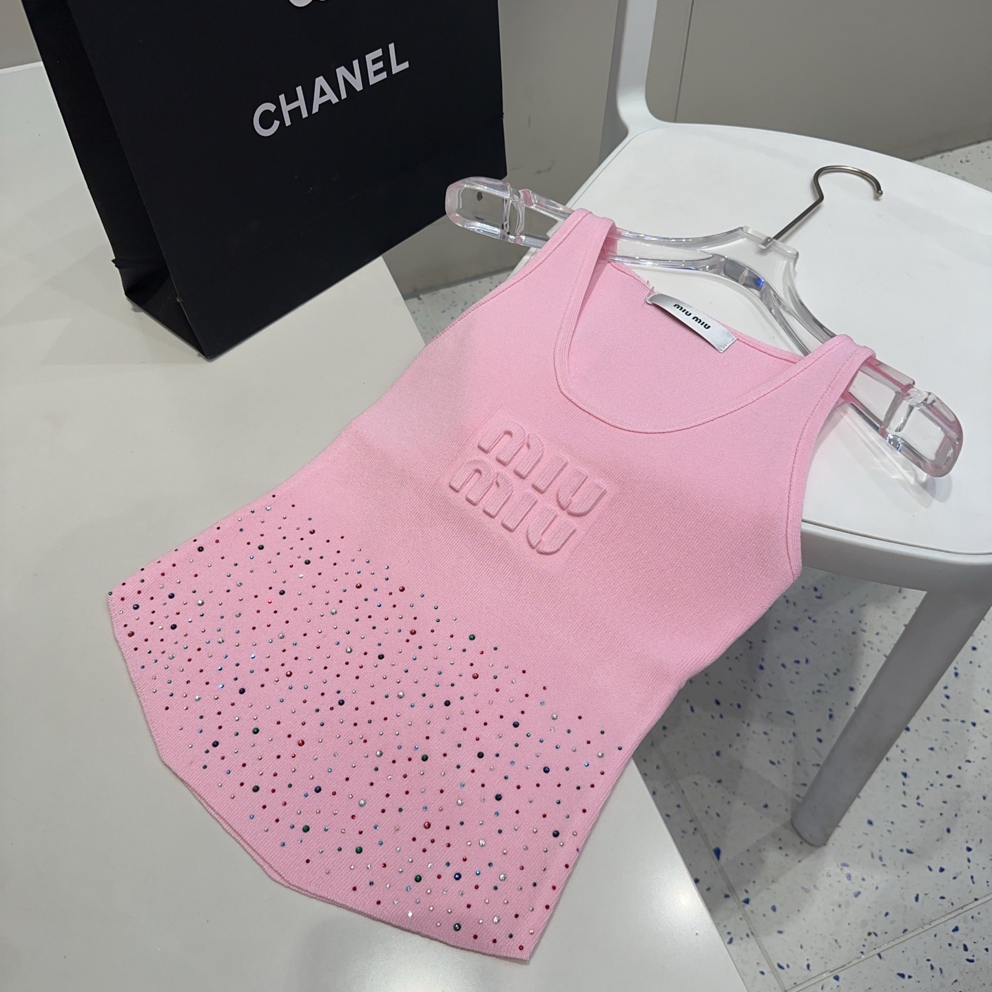 miumiu背心，搭外套单穿超🔥爆均码