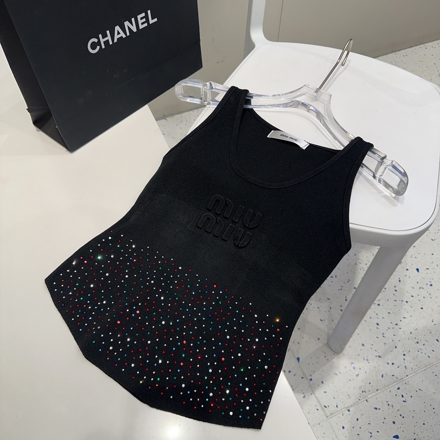 miumiu背心，搭外套单穿超🔥爆均码