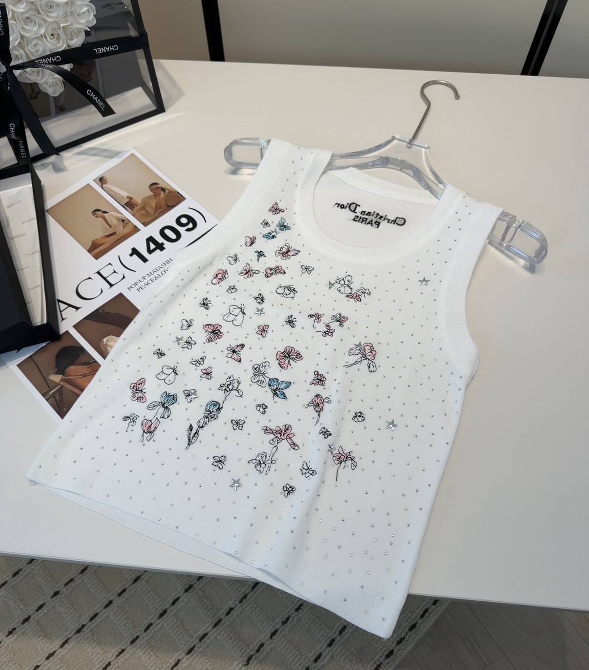 迪奥上衣背心基础简约 经典百搭 时髦高级均码