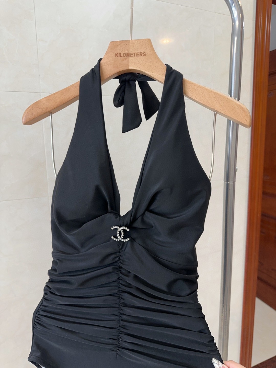 香奈儿泳衣，时尚潮人必备！实物超级好看！海边度假拍照超级好！SML