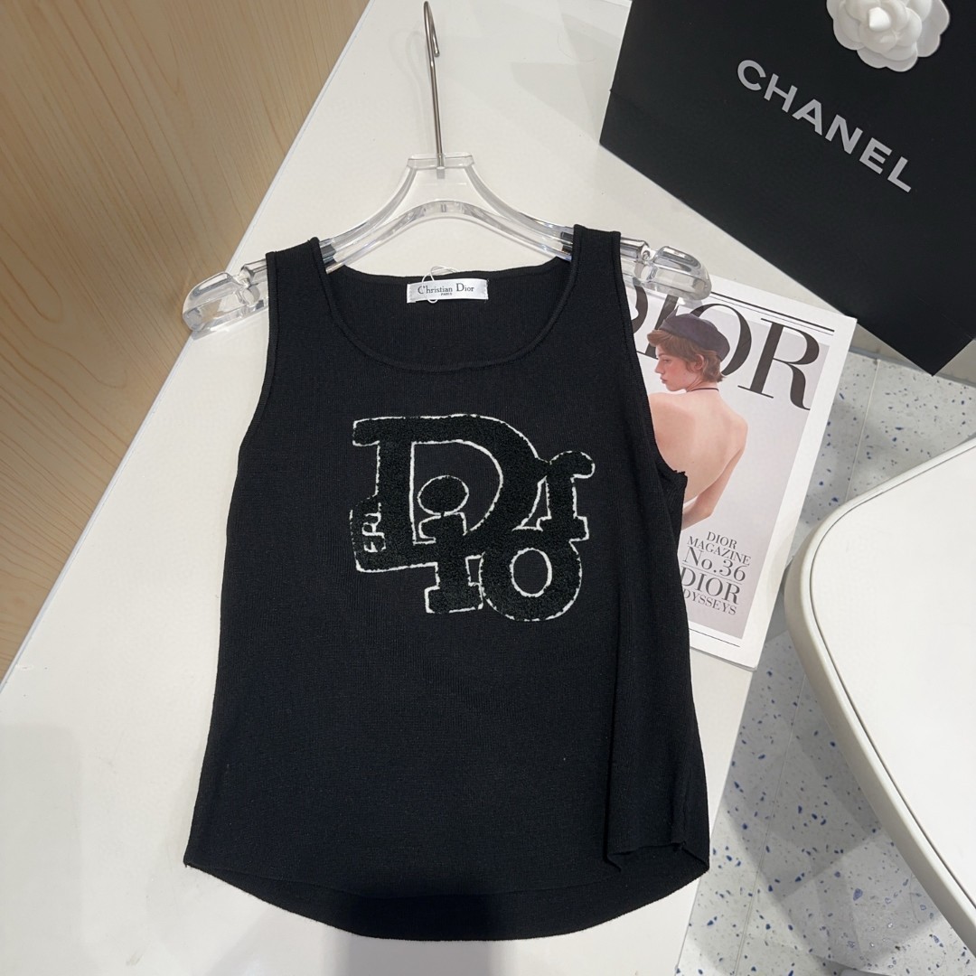 迪奥背心，搭外套单穿超🔥爆均码