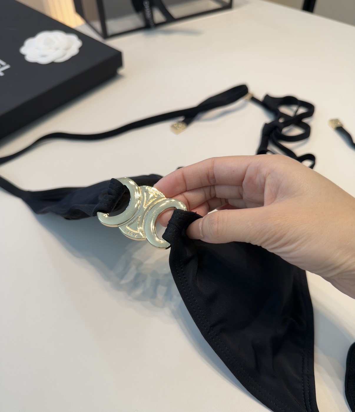 赛琳泳衣，上身显瘦而且好看！穿着很洋气😍SML