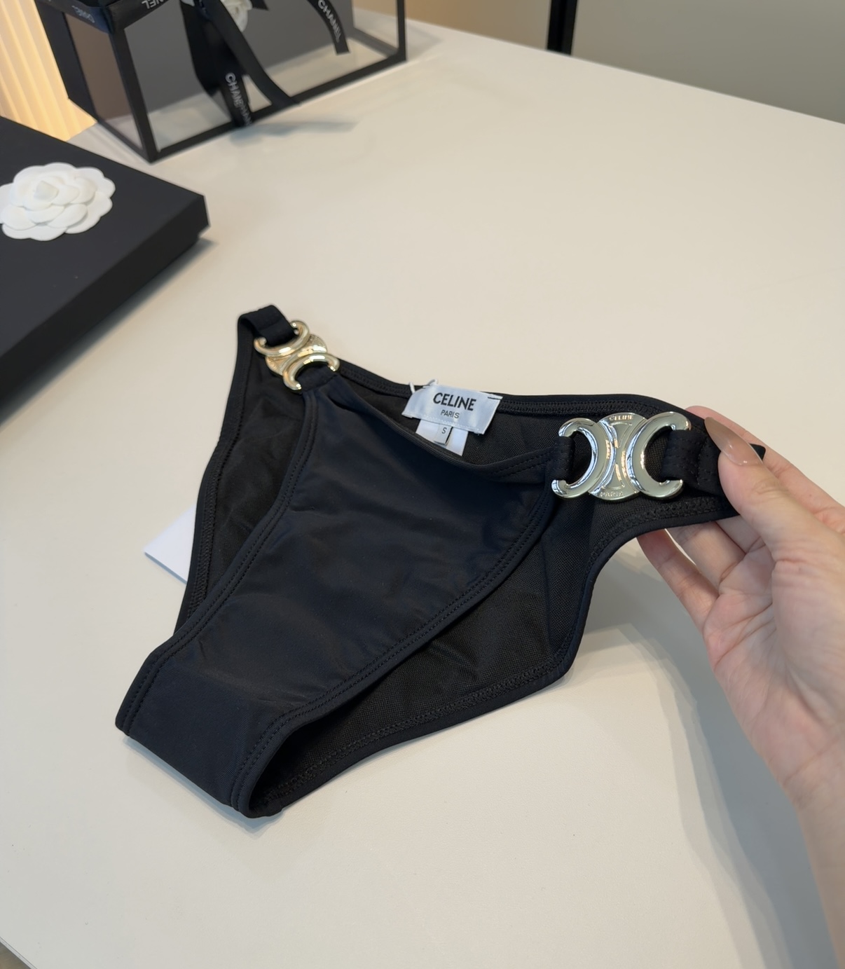 赛琳泳衣，上身显瘦而且好看！穿着很洋气😍SML