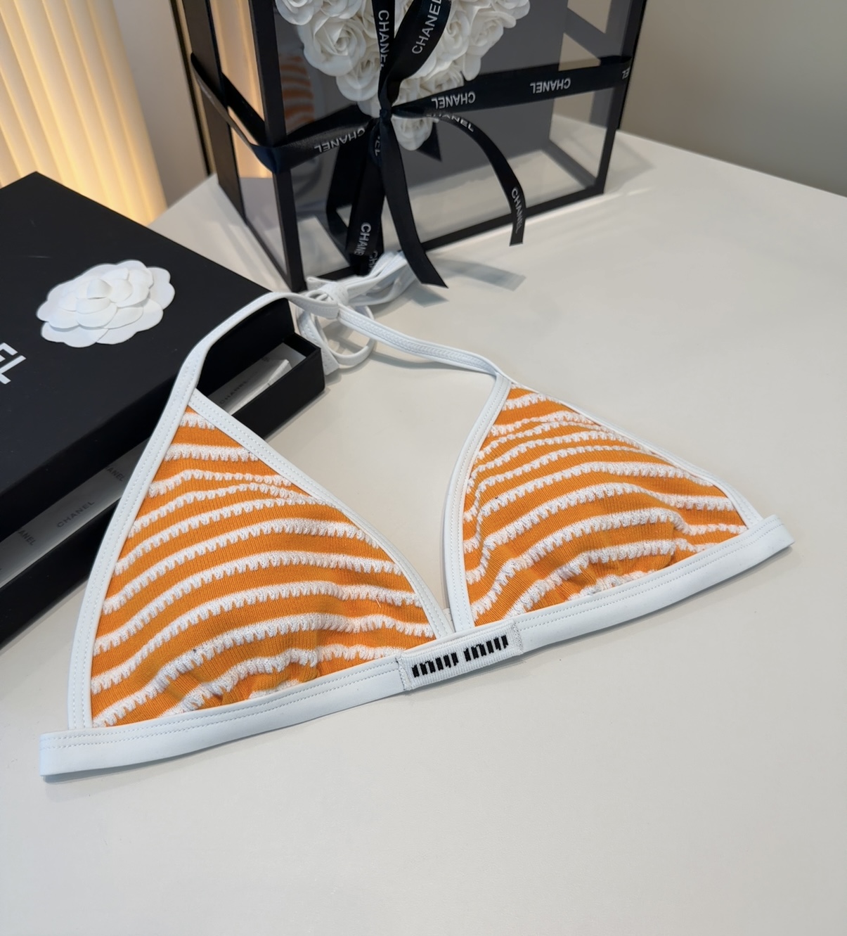 Miumiu泳衣，上身显瘦而且好看！穿着很洋气😍SML