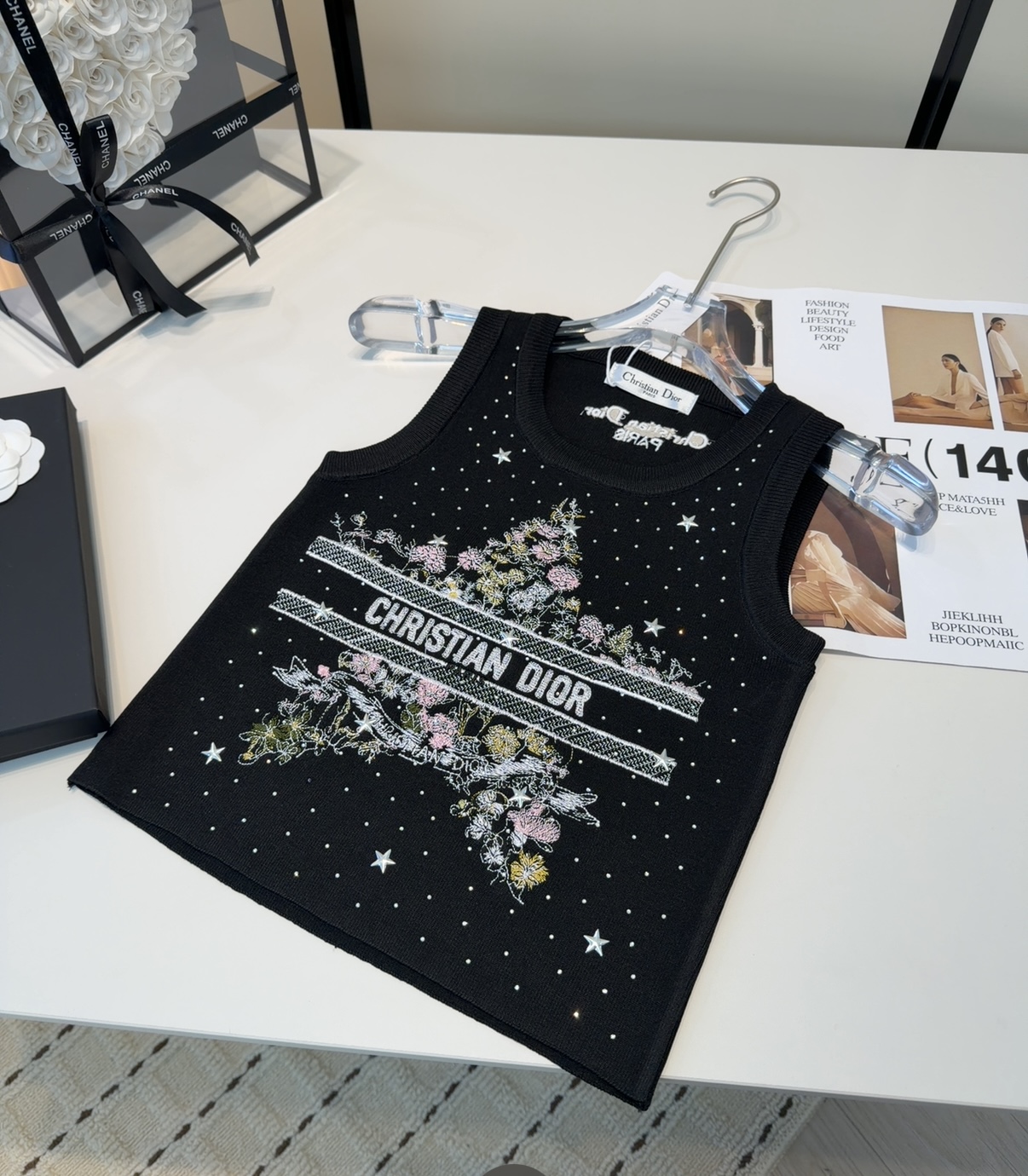 迪奥背心，搭外套单穿超🔥爆均码