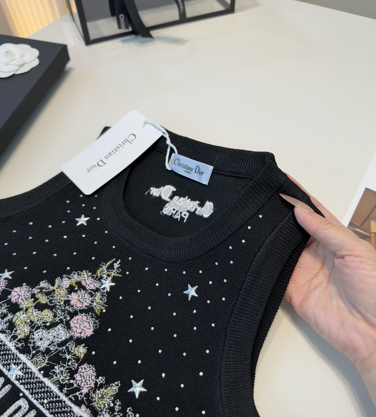 迪奥背心，搭外套单穿超🔥爆均码