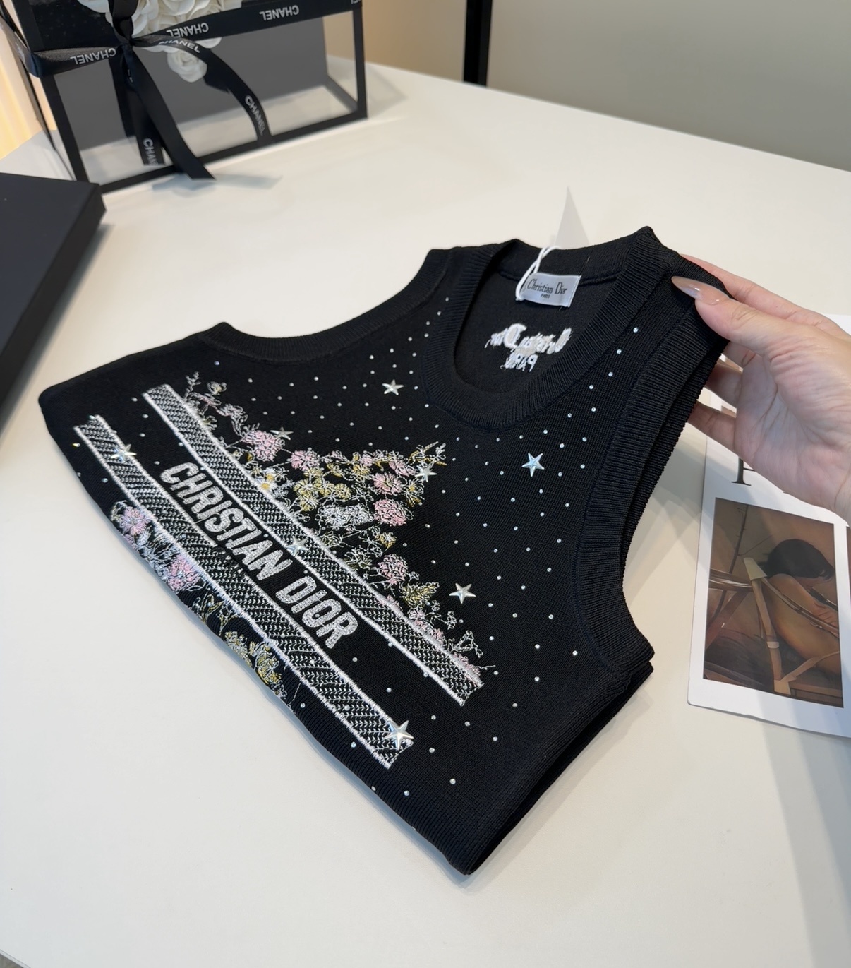 迪奥背心，搭外套单穿超🔥爆均码