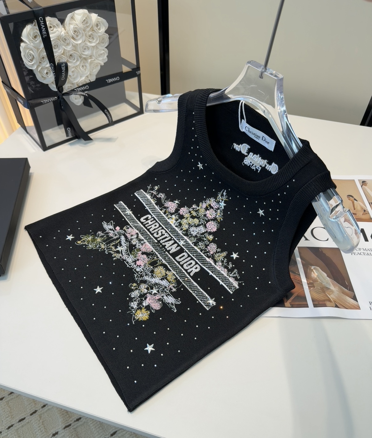 迪奥背心，搭外套单穿超🔥爆均码