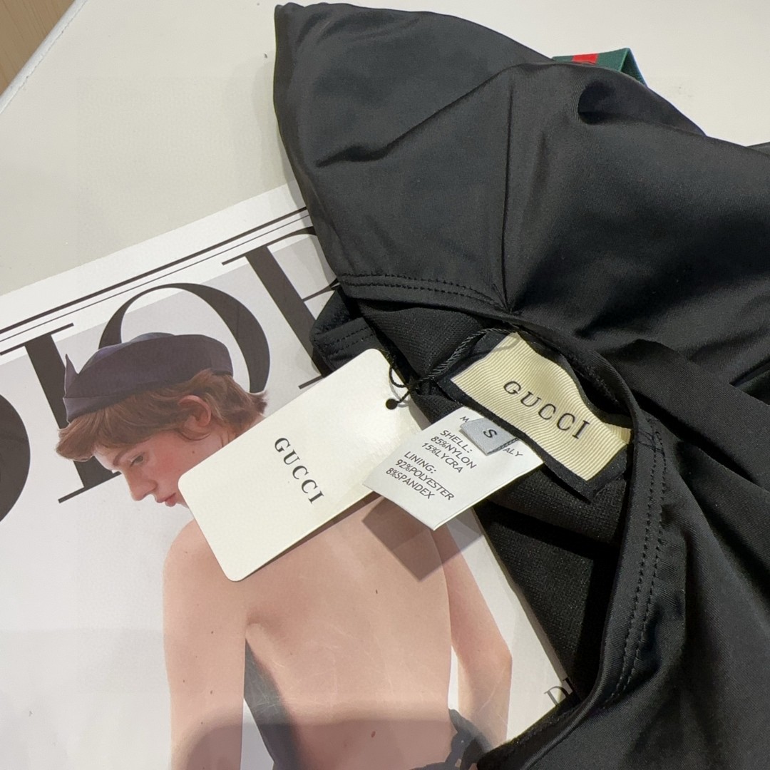 古奇泳衣，上身显瘦而且好看！穿着很洋气😍SML