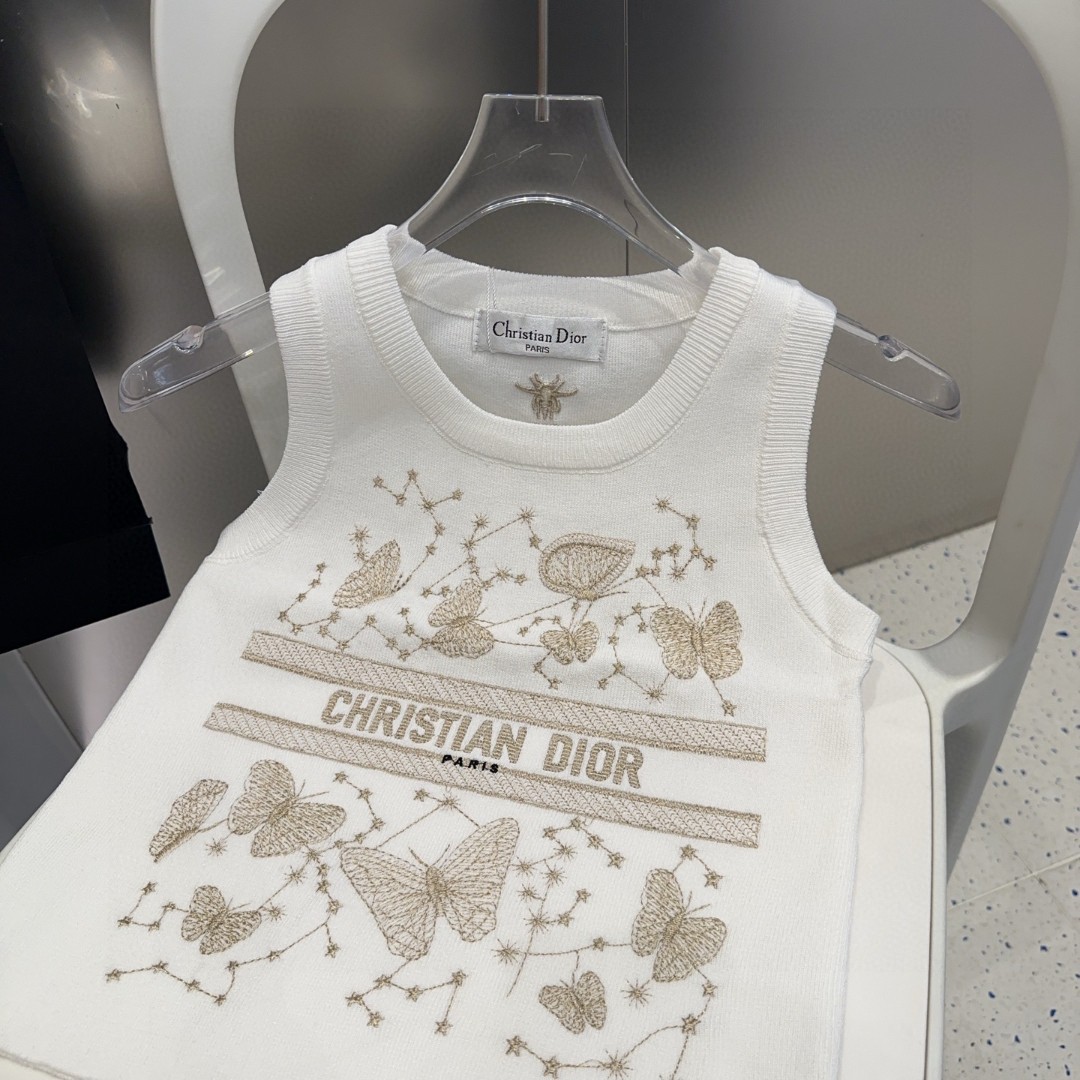 迪奥背心，搭外套单穿超🔥爆均码