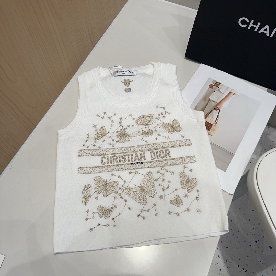 迪奥背心，搭外套单穿超🔥爆均码