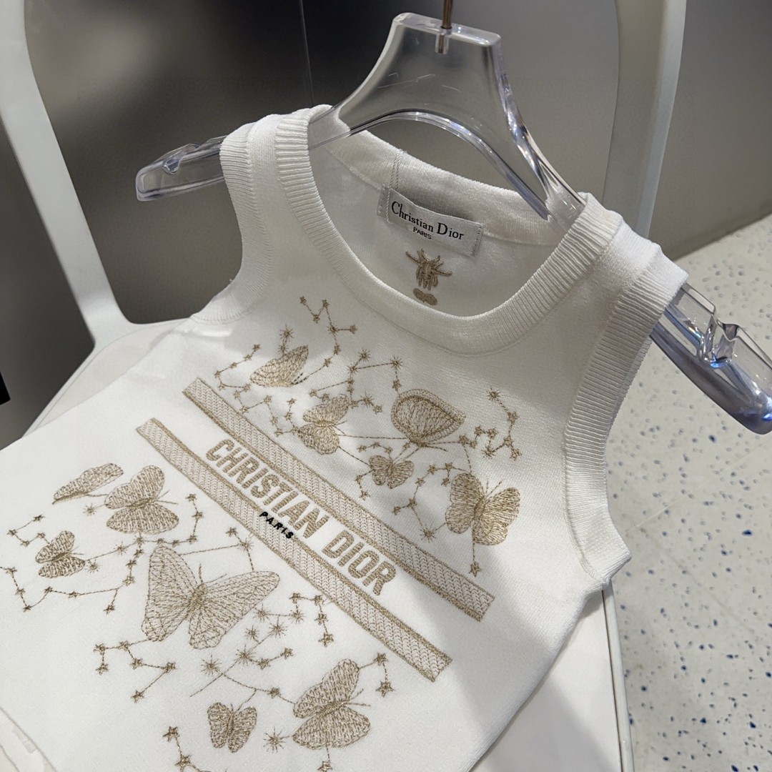 迪奥背心，搭外套单穿超🔥爆均码