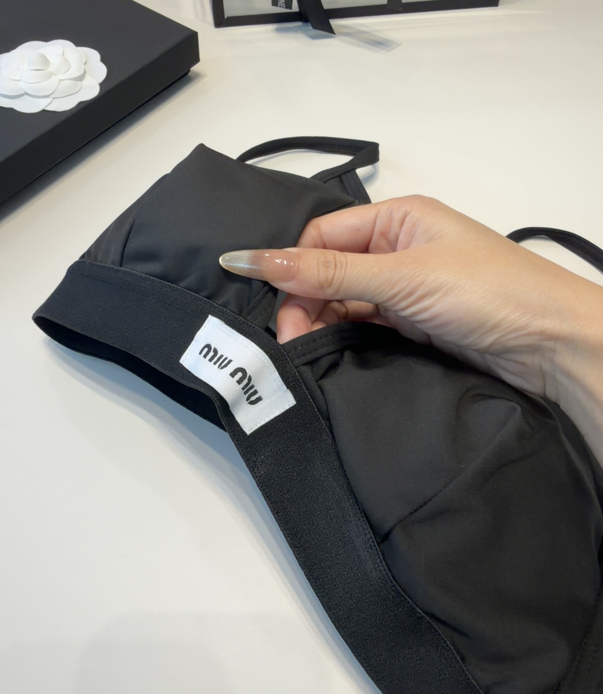 Miumiu泳衣，上身显瘦而且好看！穿着很洋气😍SML