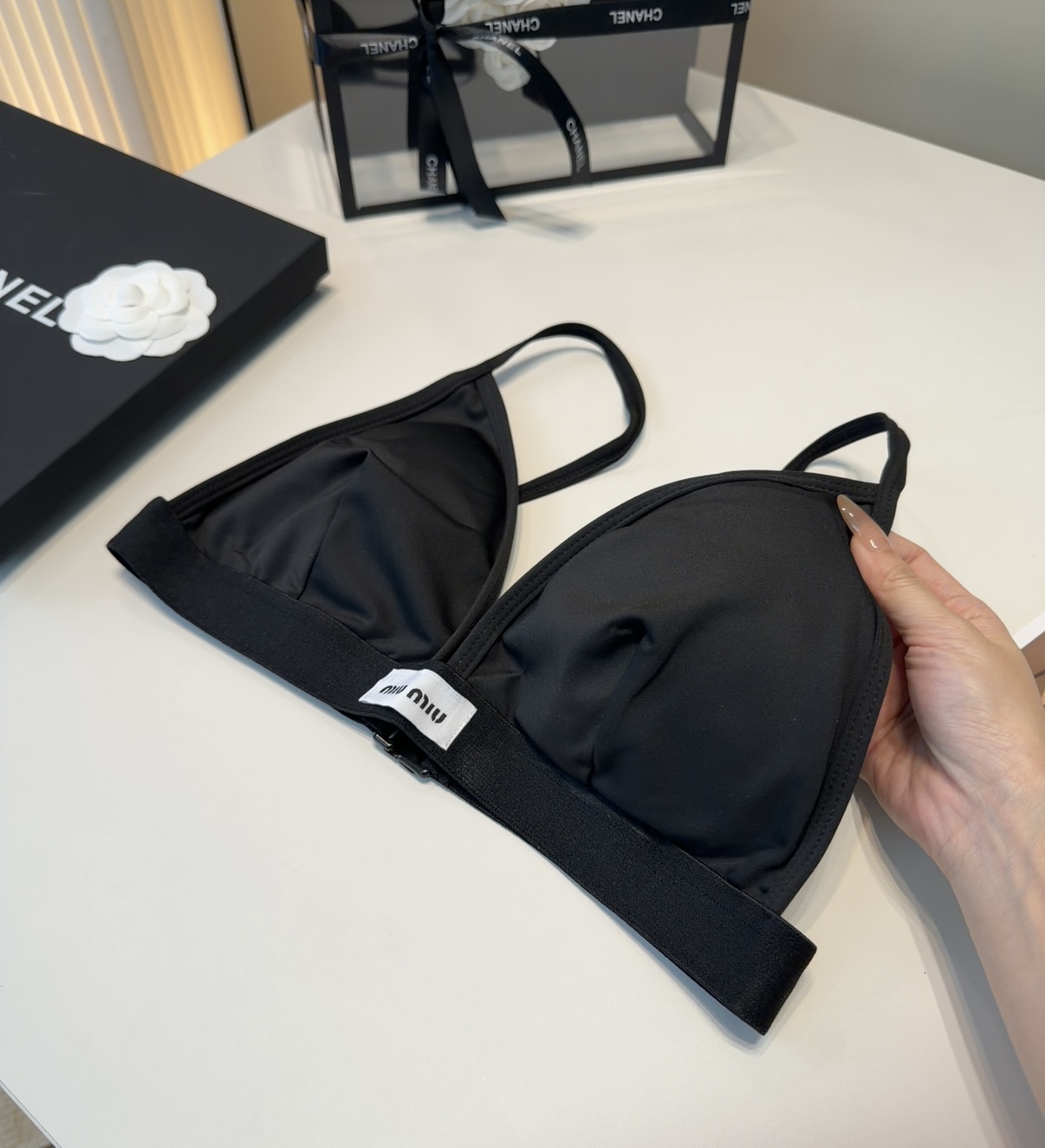 Miumiu泳衣，上身显瘦而且好看！穿着很洋气😍SML