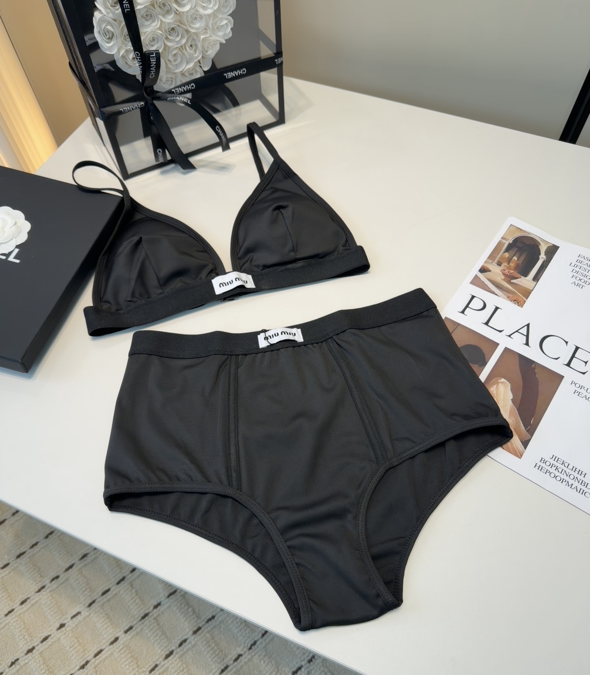 Miumiu泳衣，上身显瘦而且好看！穿着很洋气😍SML