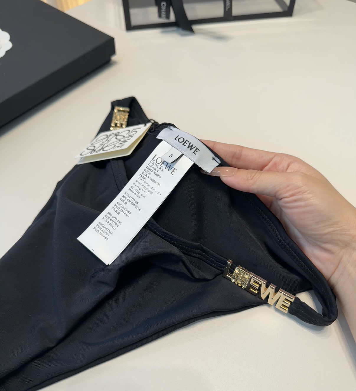 罗意威泳衣，上身显瘦而且好看！穿着很洋气😍SML