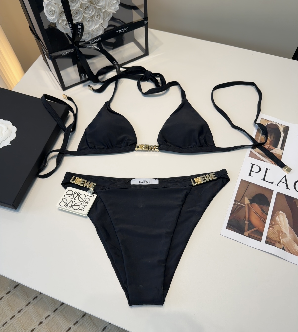 罗意威泳衣，上身显瘦而且好看！穿着很洋气😍SML