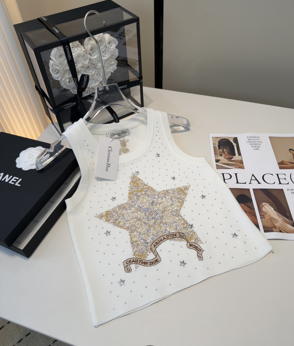 迪奥背心，搭外套单穿超🔥爆均码