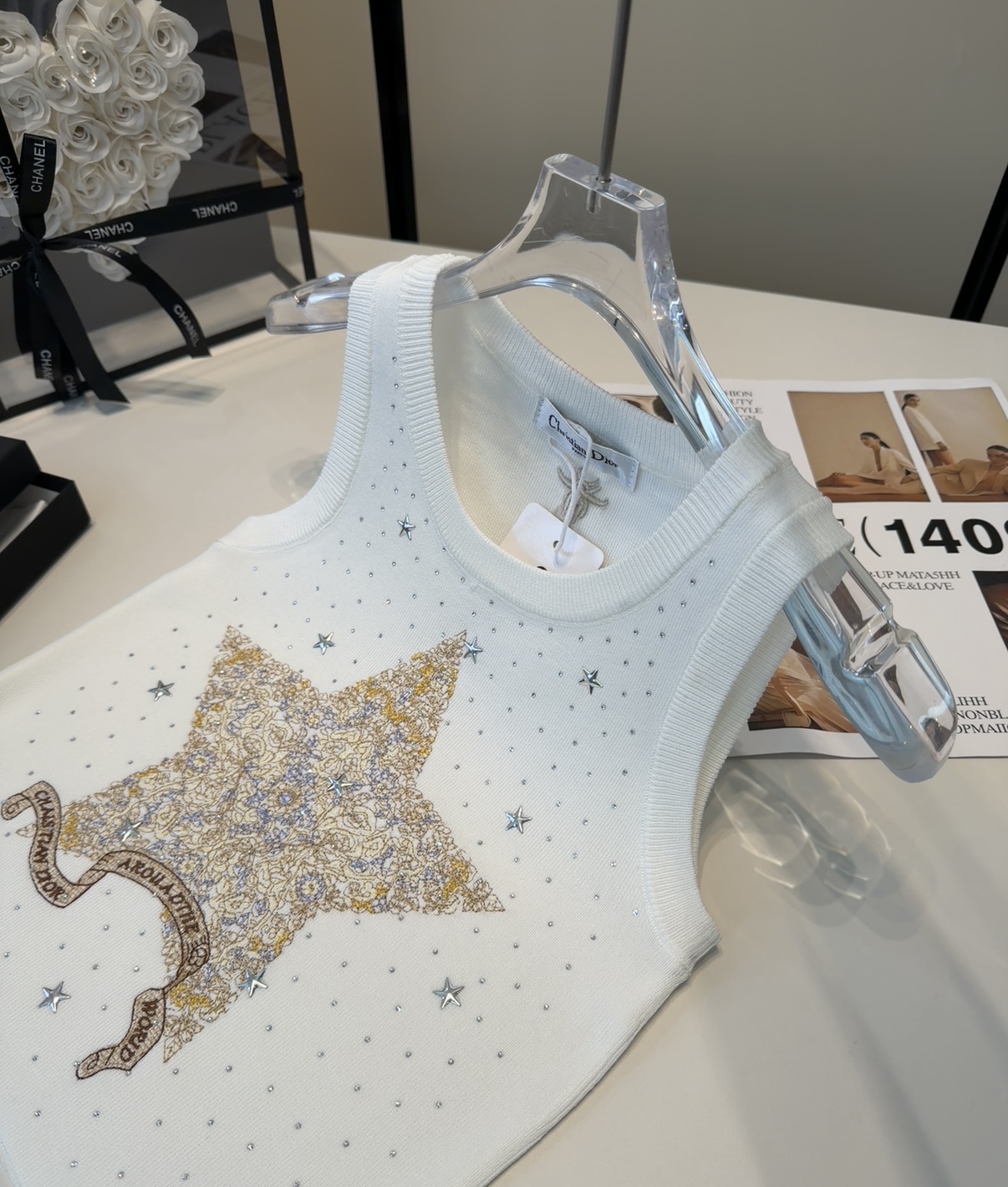 迪奥背心，搭外套单穿超🔥爆均码