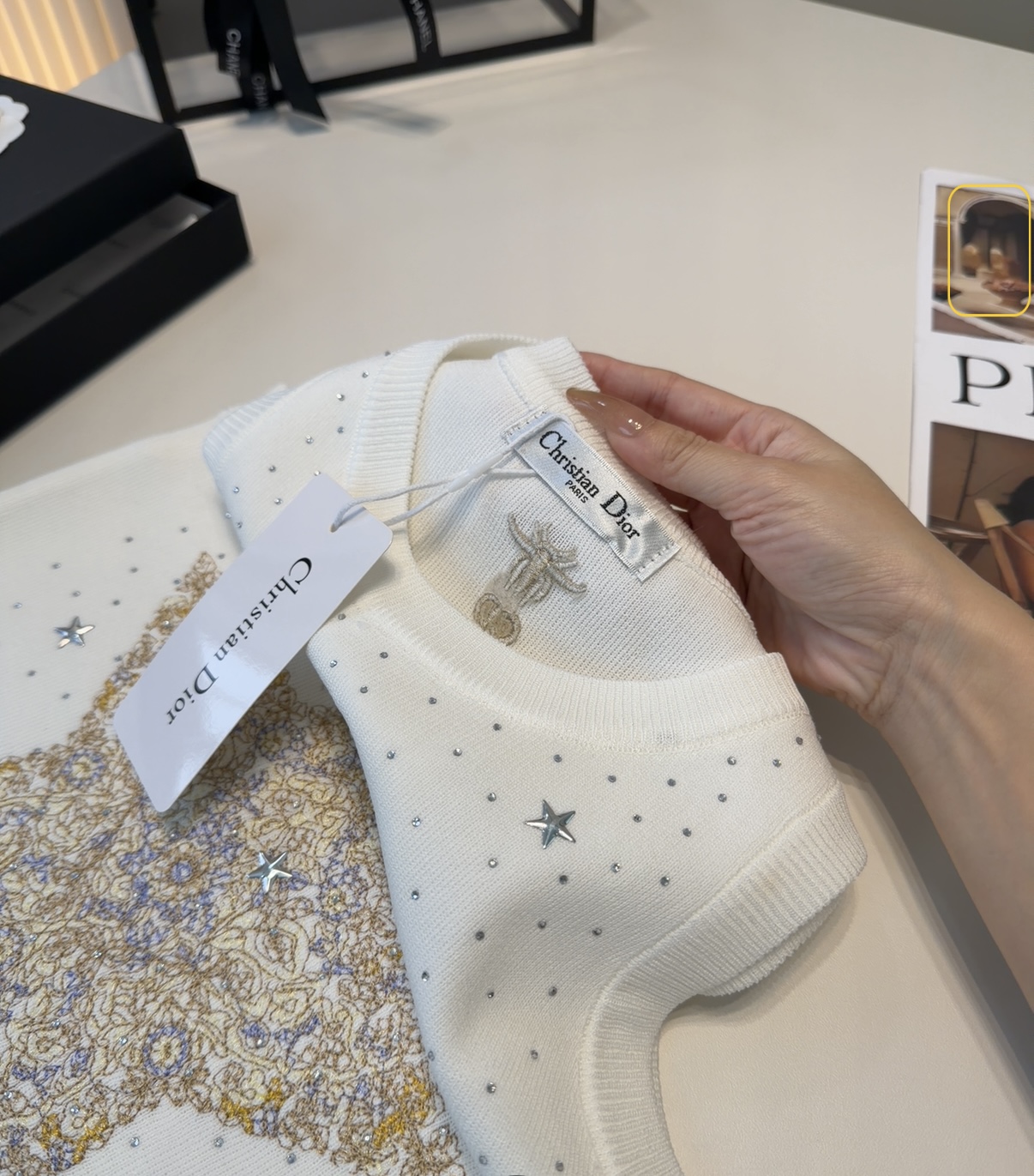 迪奥背心，搭外套单穿超🔥爆均码