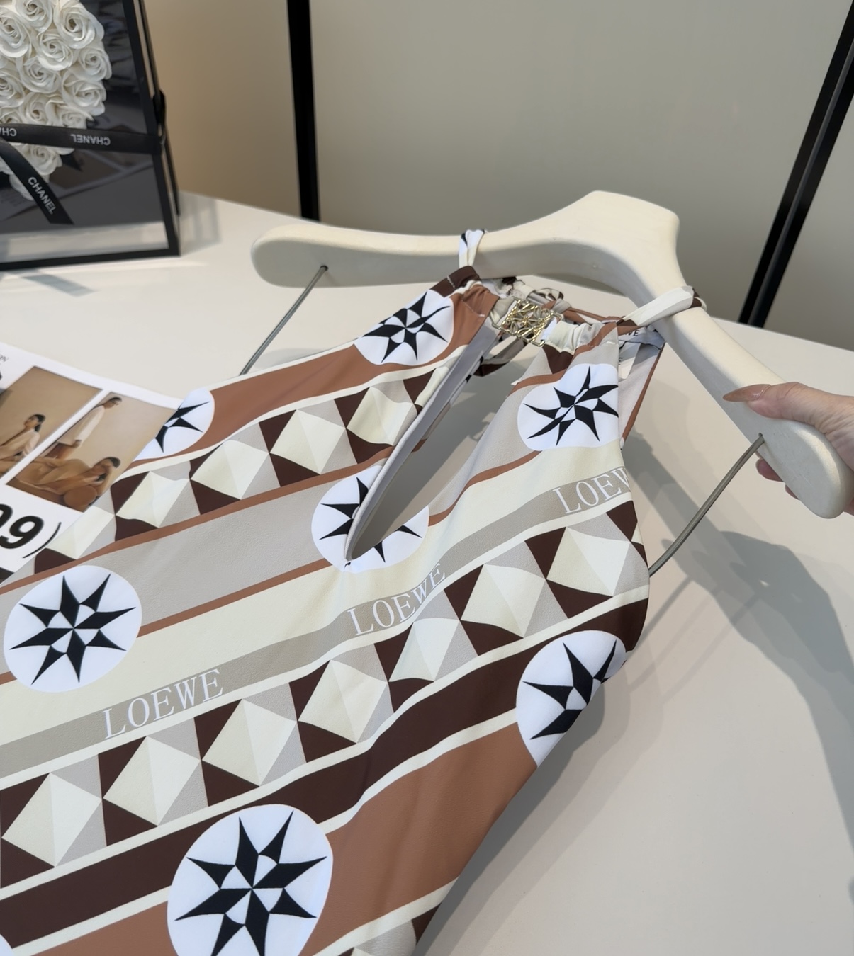 罗意威泳衣，上身显瘦而且好看！穿着很洋气😍SML