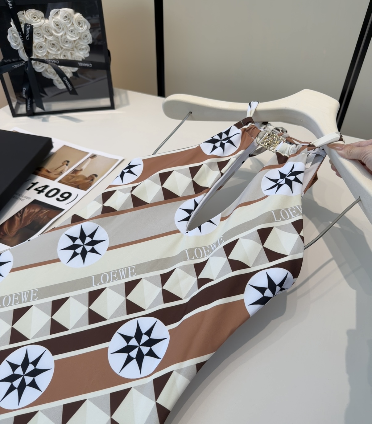 罗意威泳衣，上身显瘦而且好看！穿着很洋气😍SML