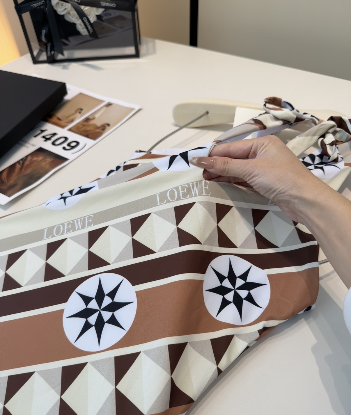 罗意威泳衣，上身显瘦而且好看！穿着很洋气😍SML