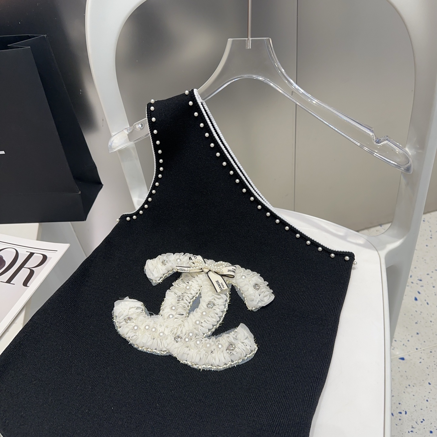 香奈儿背心，搭外套单穿超🔥爆均码