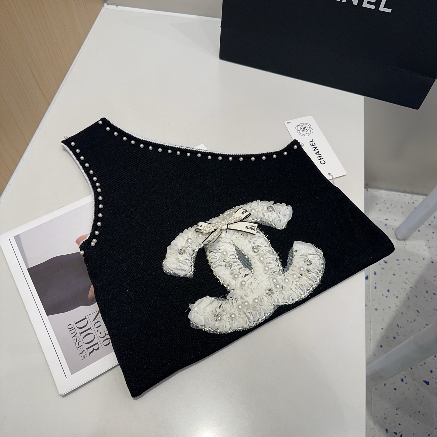 香奈儿背心，搭外套单穿超🔥爆均码