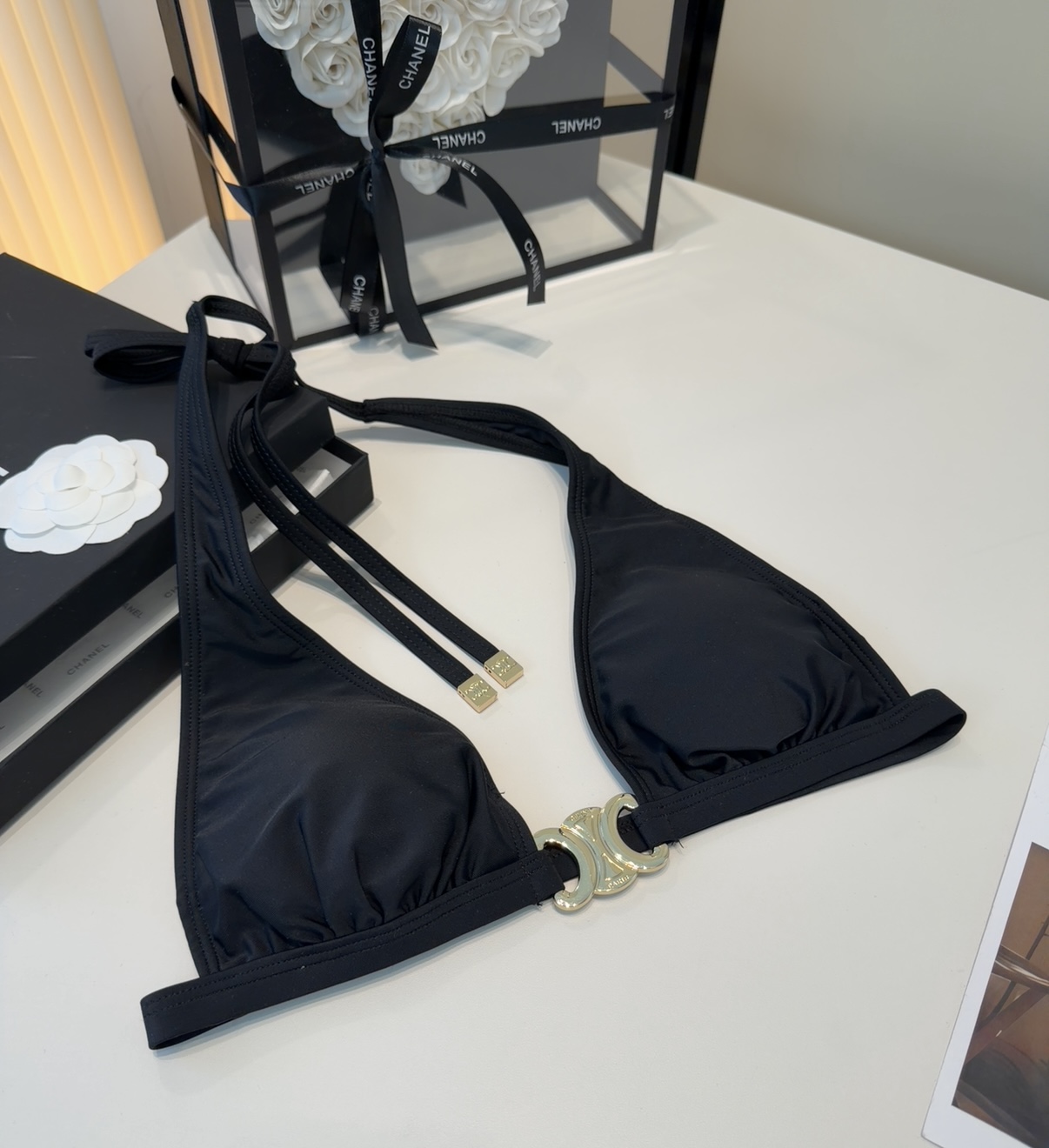 塞琳泳衣，实物实在太美了！拍不出来它的美😍谁穿谁美！很值得入手✋ SML