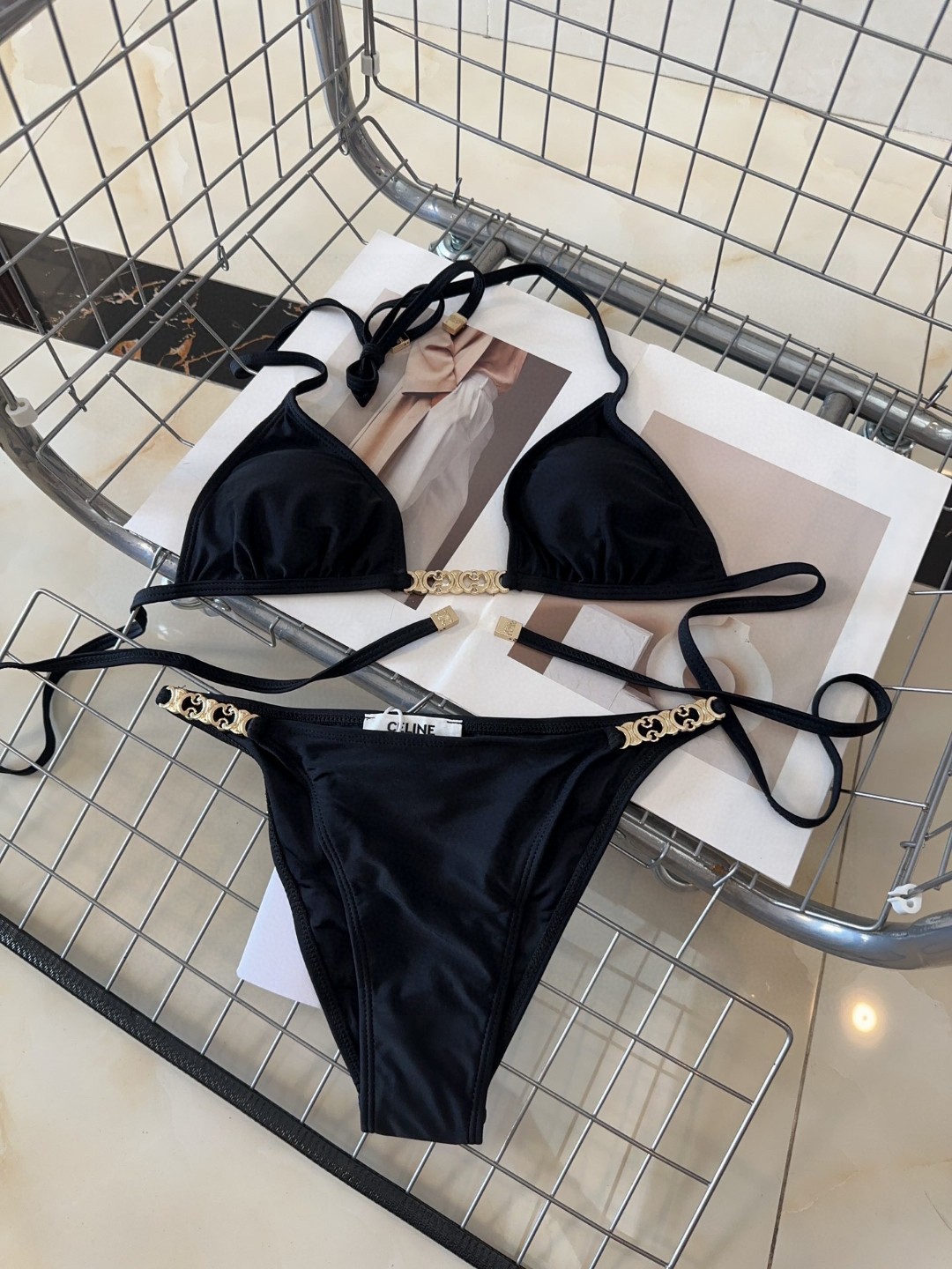 塞琳新款泳衣，时尚潮人必备！实物超级好看！海边度假拍照超级好！SML