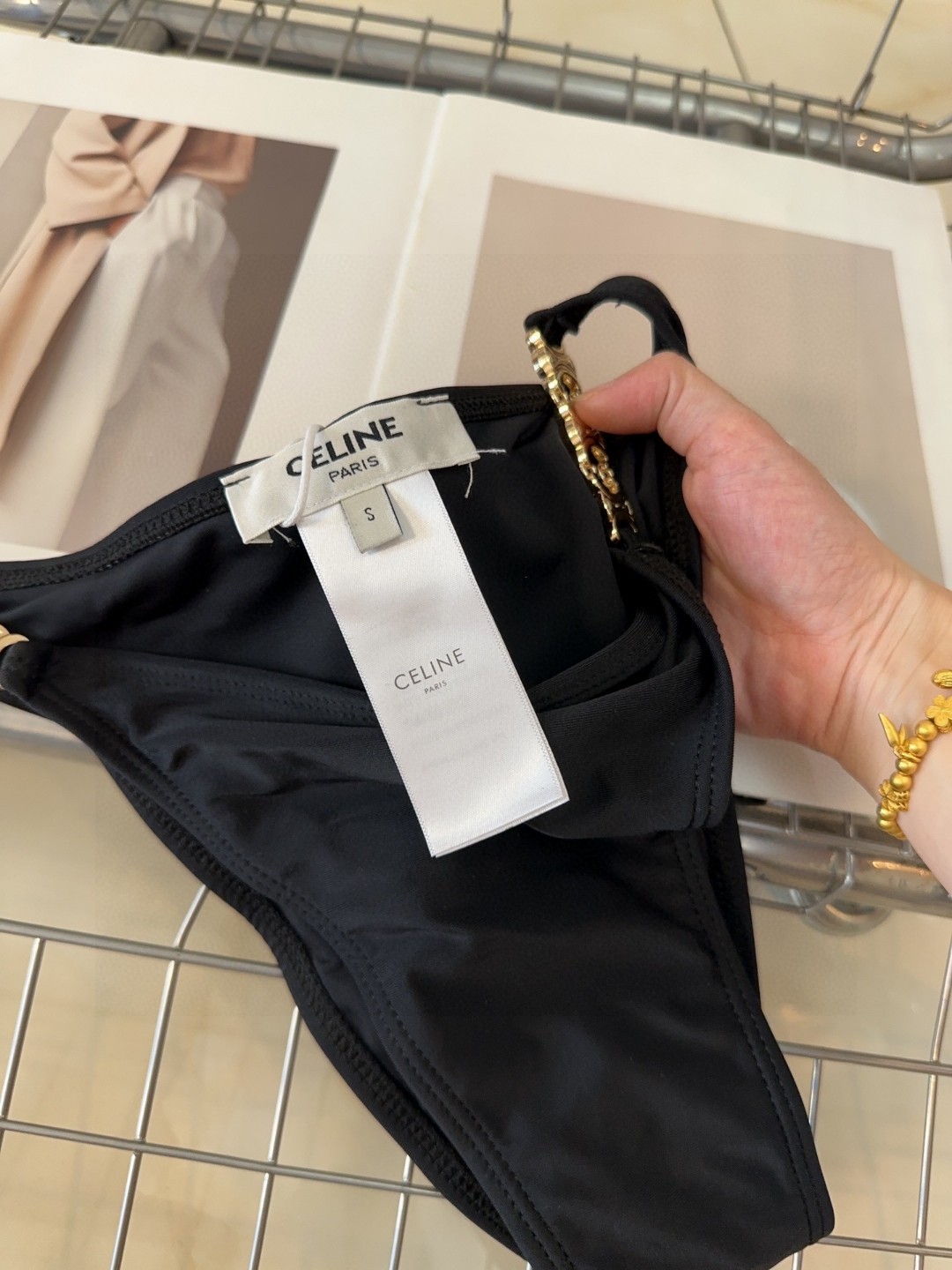 塞琳新款泳衣，时尚潮人必备！实物超级好看！海边度假拍照超级好！SML