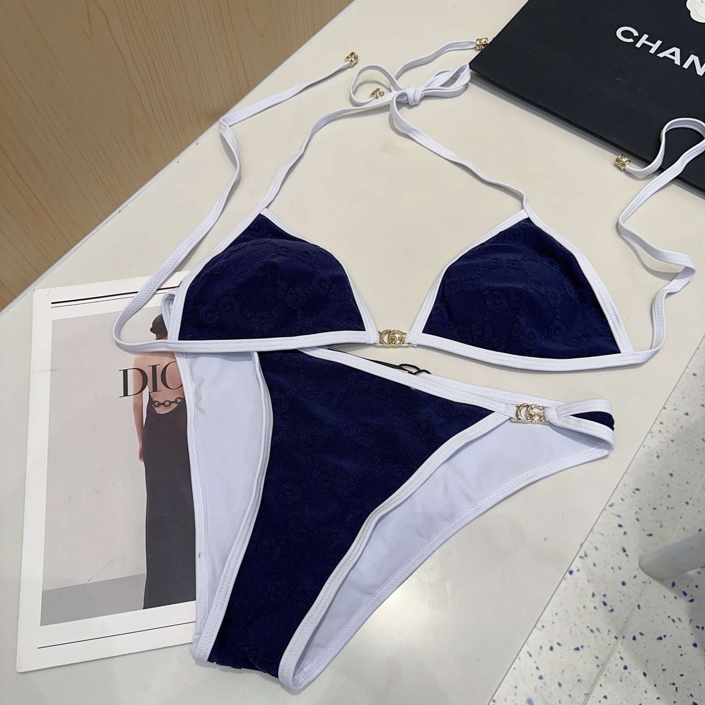 古奇泳衣，时尚达人必备。超级显身材！SML