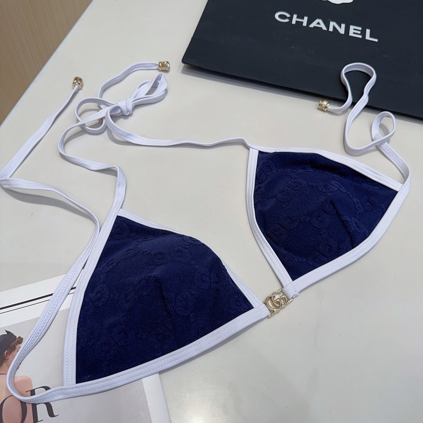 古奇泳衣，时尚达人必备。超级显身材！SML