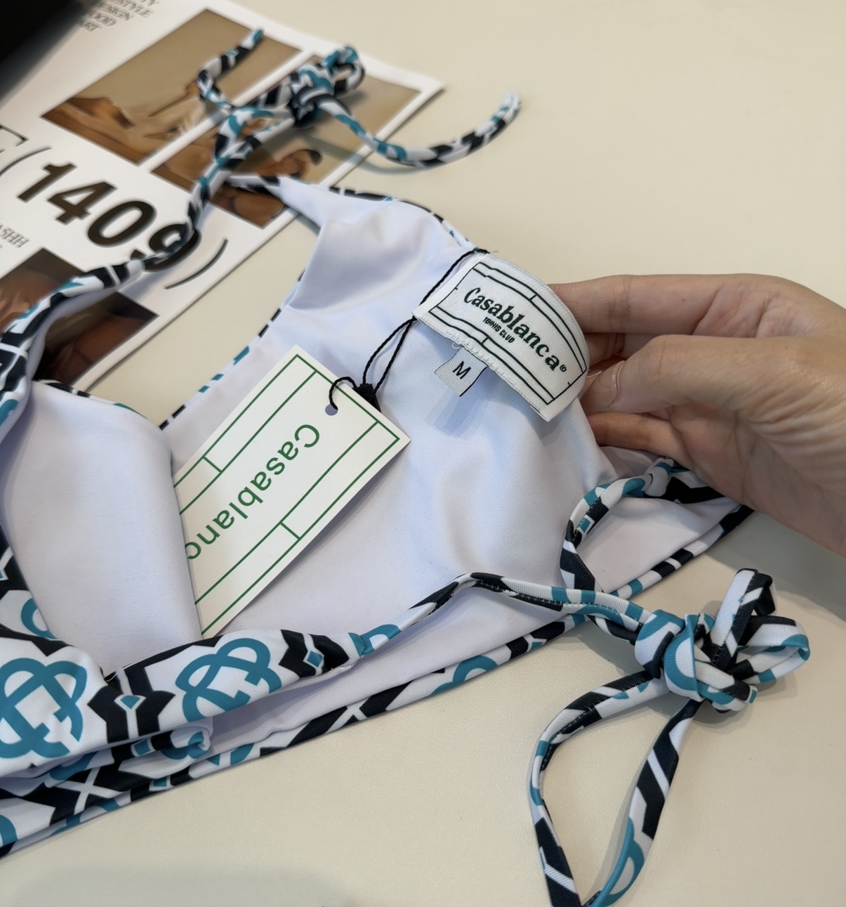 潮牌泳衣，时尚潮人必备！实物超级好看！海边度假拍照超级好！SML