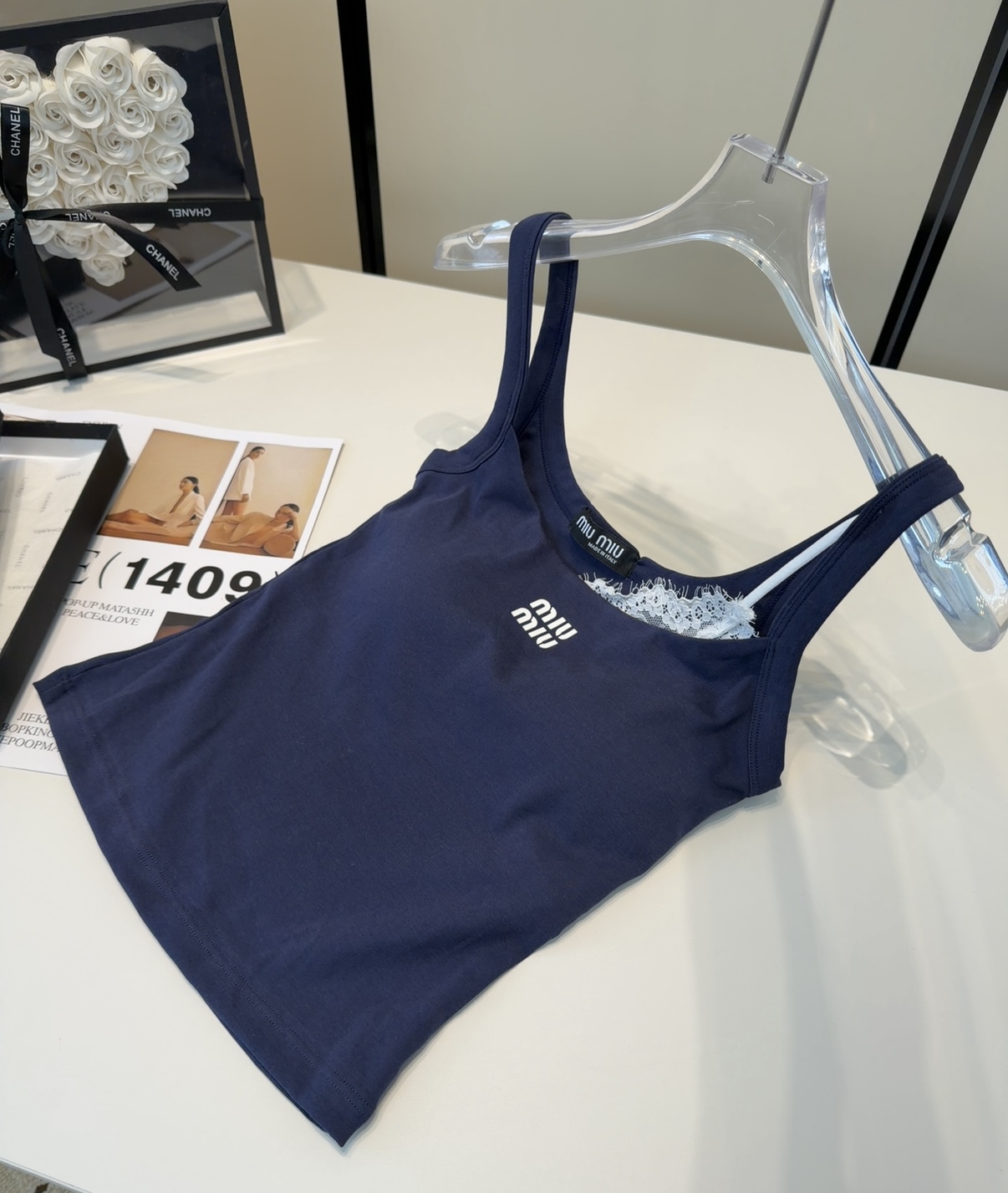 Miumiu背心，搭外套单穿超🔥爆均码