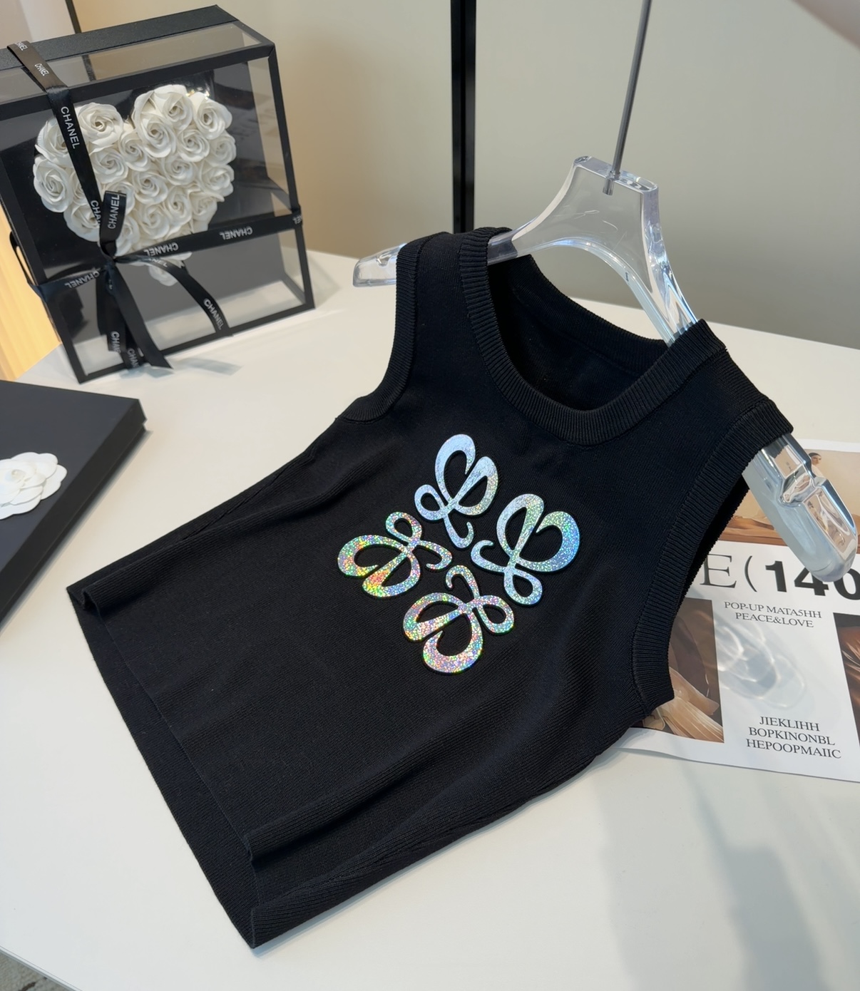 罗意威背心，搭外套单穿超🔥爆均码