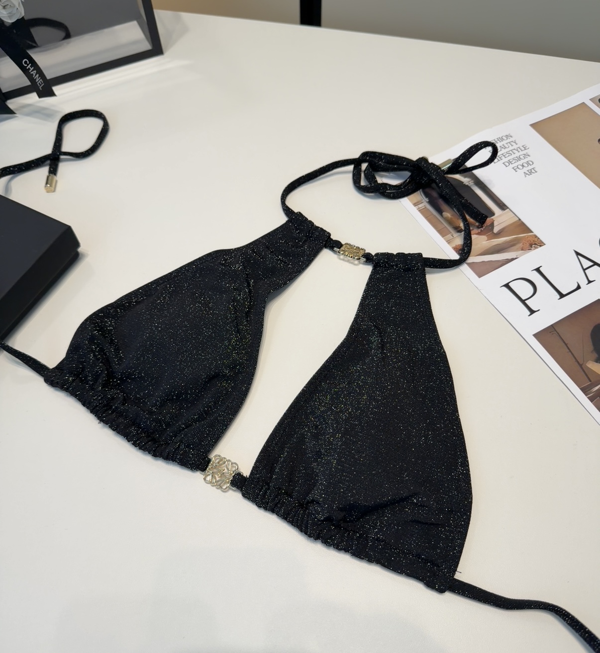 罗意威泳衣，时尚潮人必备！实物超级好看！海边度假拍照超级好！SML