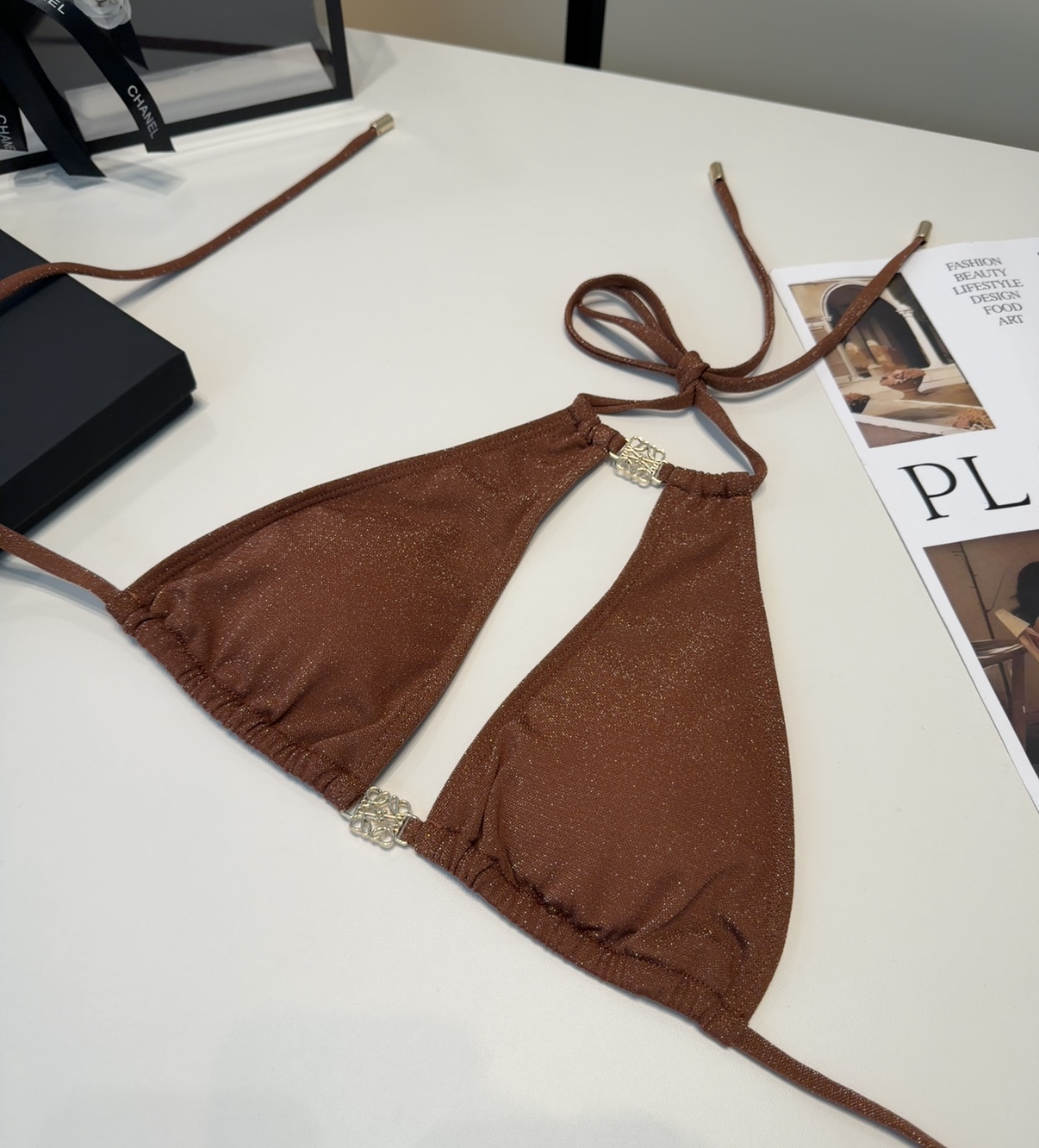 罗意威泳衣，时尚潮人必备！实物超级好看！海边度假拍照超级好！SML