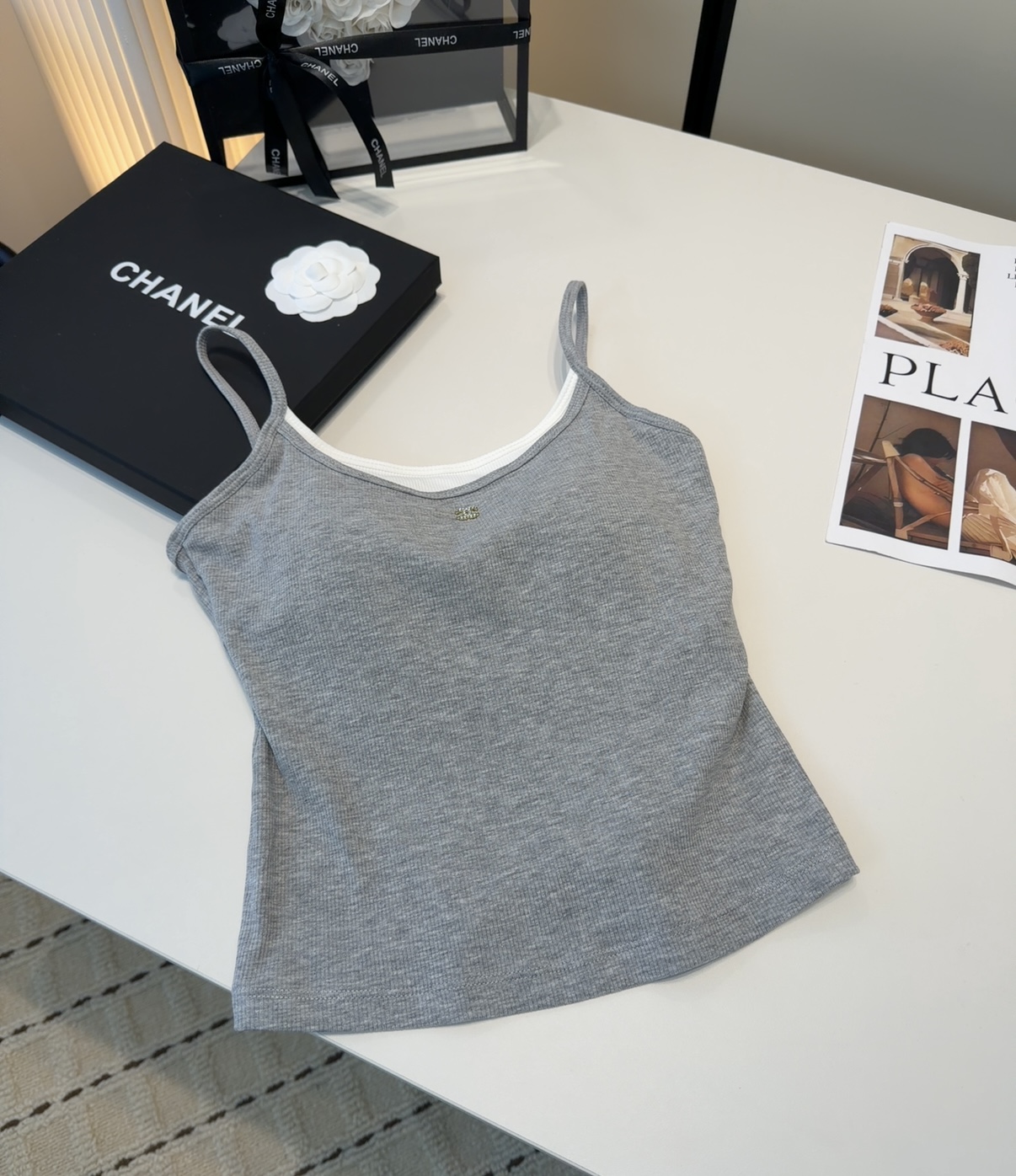 香奈儿背心，搭外套单穿超🔥爆均码