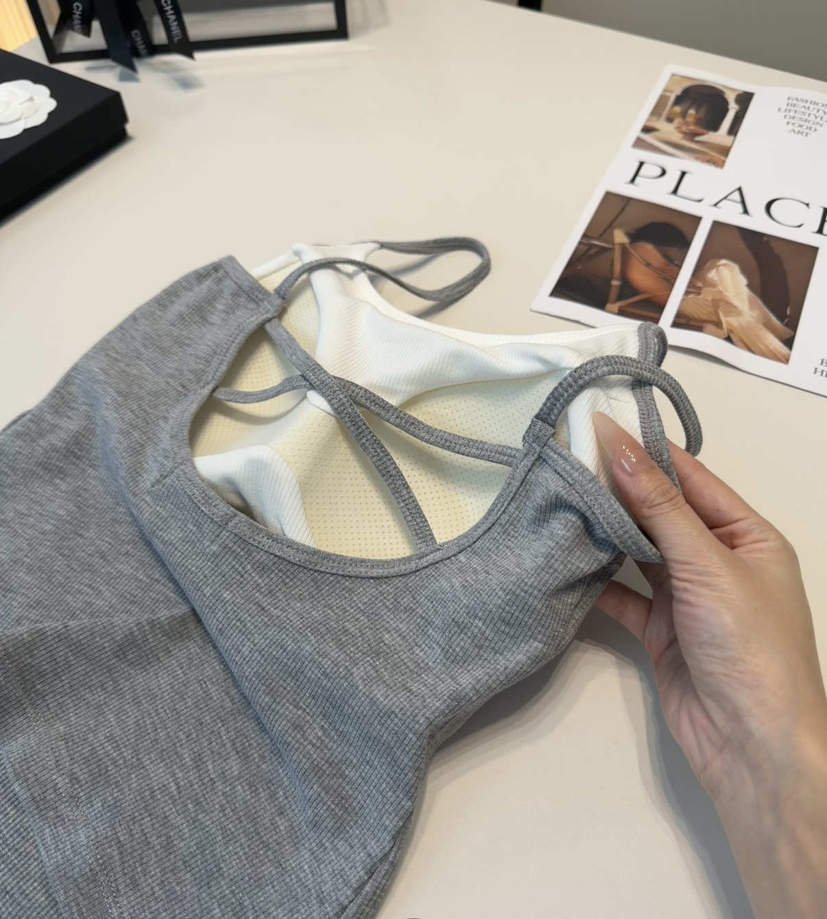 香奈儿背心，搭外套单穿超🔥爆均码