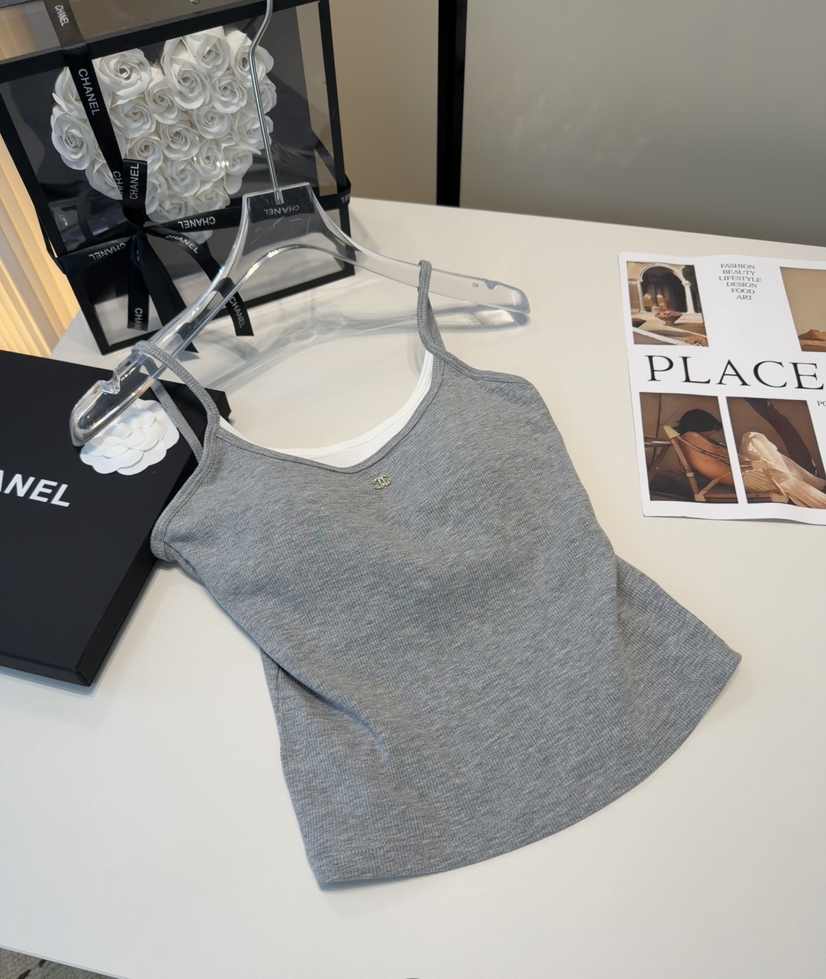 香奈儿背心，搭外套单穿超🔥爆均码