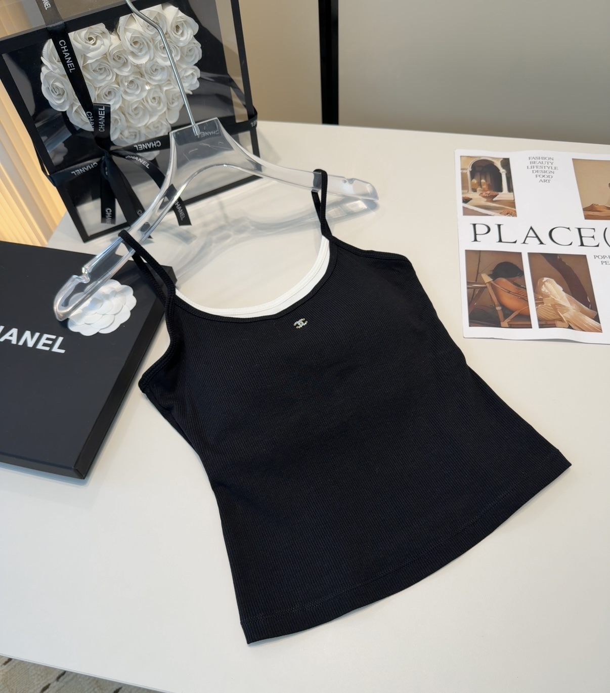 香奈儿背心，搭外套单穿超🔥爆均码