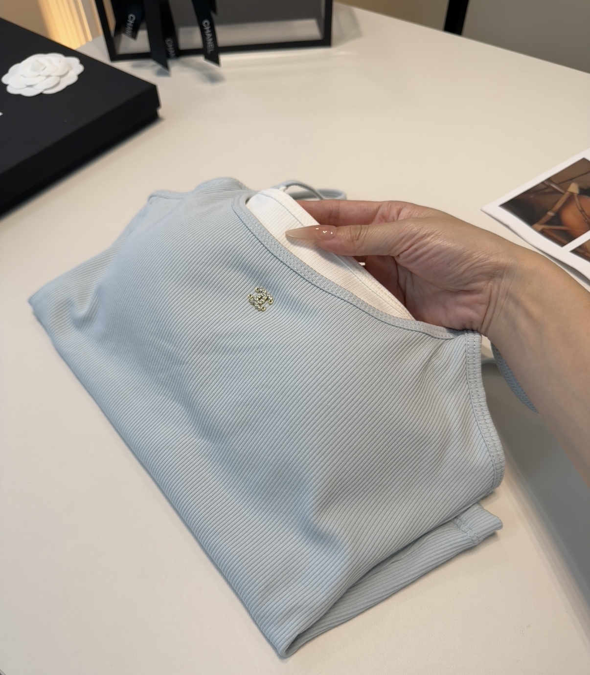 香奈儿背心，搭外套单穿超🔥爆均码