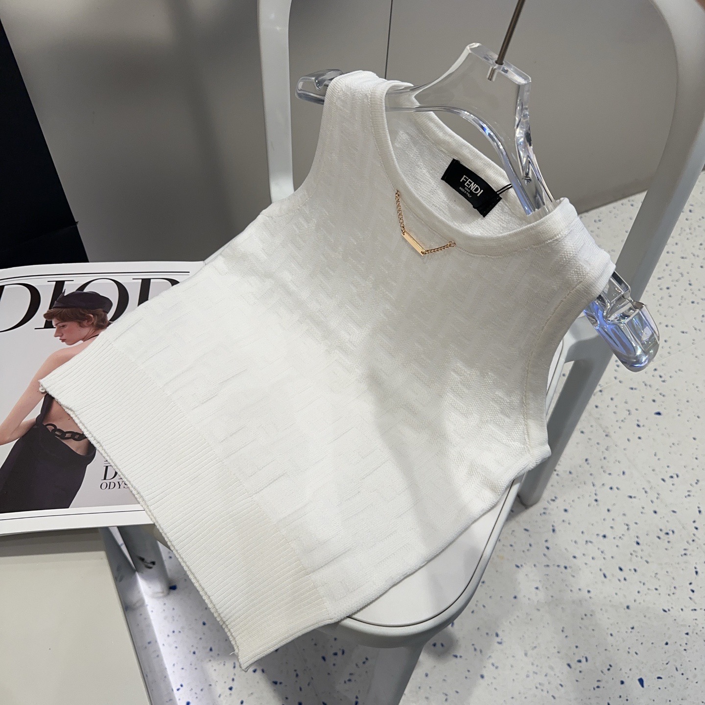 芬迪背心，搭外套单穿超🔥爆均码