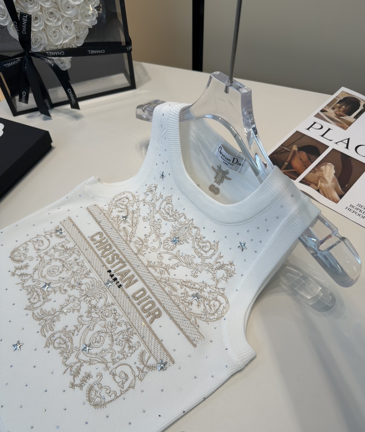 迪奥背心，搭外套单穿超🔥爆均码