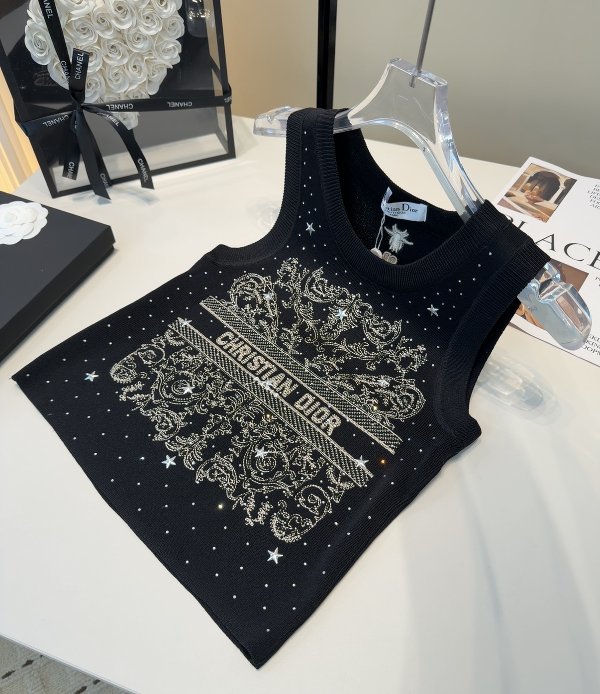 迪奥背心，搭外套单穿超🔥爆均码